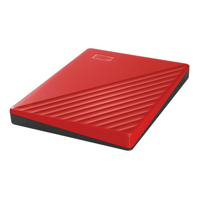 Western Digital 2 TB, 256-bit AES, USB 3.0, 75 x 11.15 x 107.2 mm, 120 g, Red - W124978437