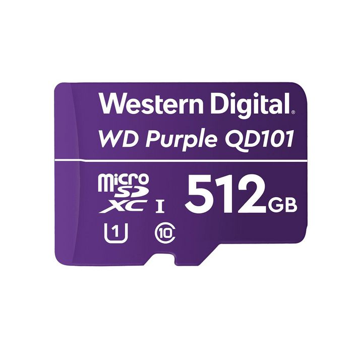 Western Digital 512GB MicroSDXC, Speed Class 10, UHS Speed Class 1 - W125872386