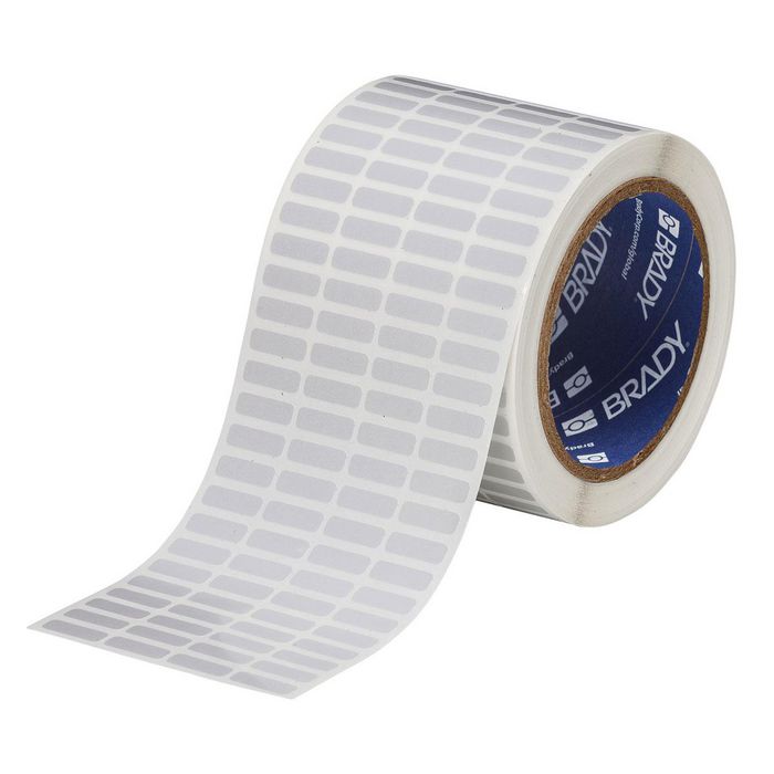 Brady 76 mm Core Matt Silver Polyester with Acrylic Adhesive Labels - W126062275