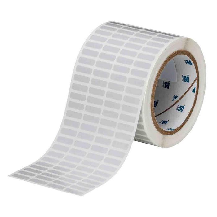 Brady 76 mm Core Matt Silver Polyester with Rubber Adhesive Labels - W126062450