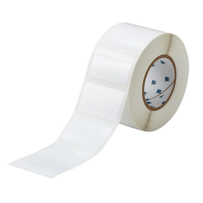 Brady 76 mm Core Glossy White Polyester Barcode and Solar Panel Labels - W126064620