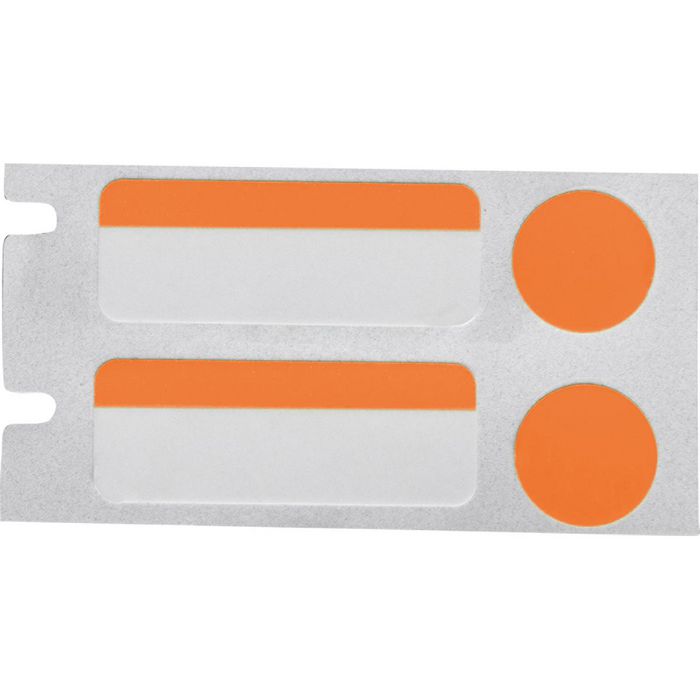 Brady Thermal Transfer Printable Labels, Orange - W126066131