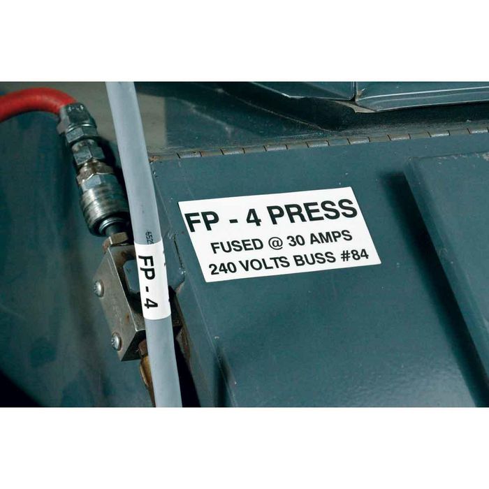 Brady BMP71 BMP61 M611 TLS 2200 Ultra Aggressive Polyester Asset and Equipment Tracking Labels - W126058469