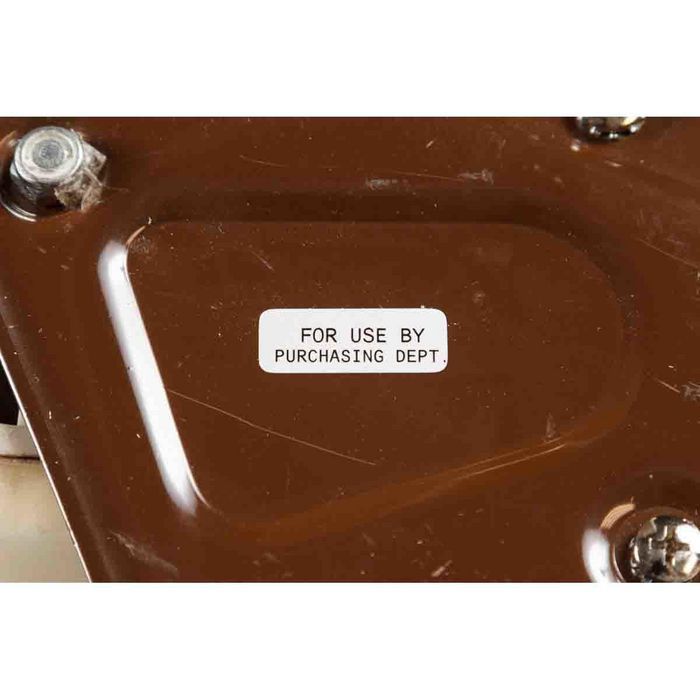 Brady 76 mm Core Metallised Matt Polyester Rating Plate and PCB Labels - W126063795
