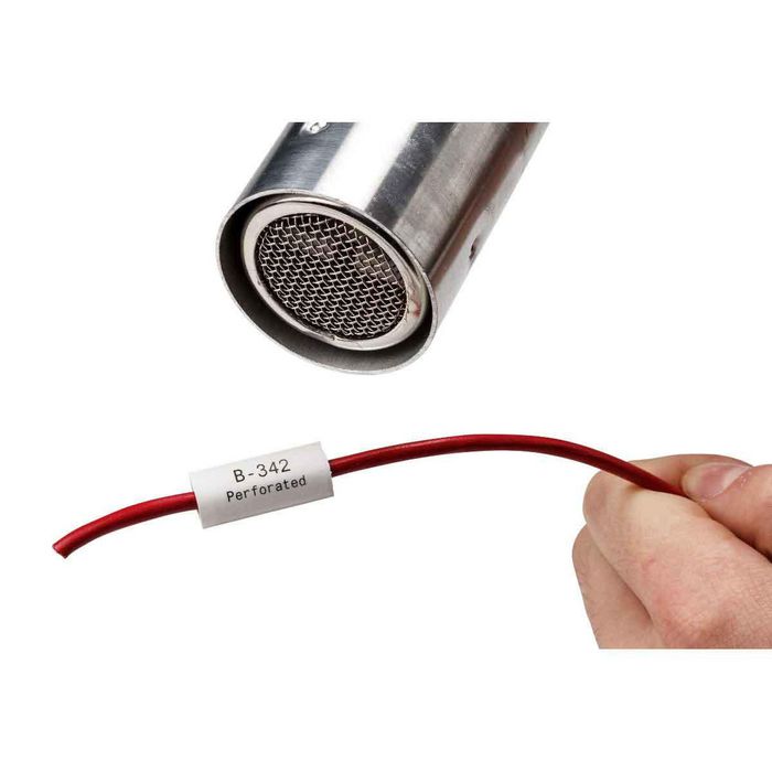 Brady 3" Core PermaSleeve Low Smoke Zero Halogen 8 to 4 Gauge Wire Marking Sleeves - W126065938
