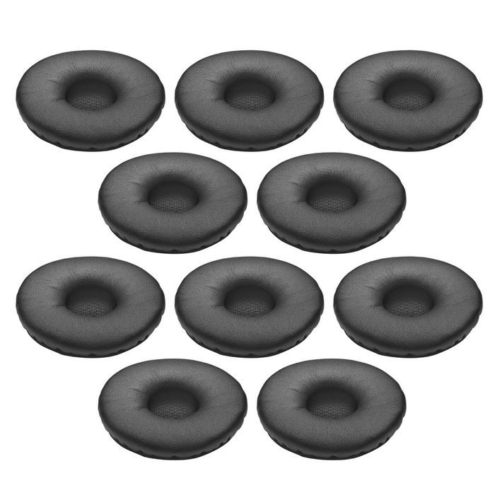 Jabra Leatherette Ear Cushion, f / Jabra BIZ 2400 II, Large, Black, 10 Pack - W125200561
