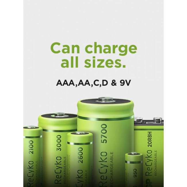 GP Batteries ReCyko Universal Charger, B631 - W126071381