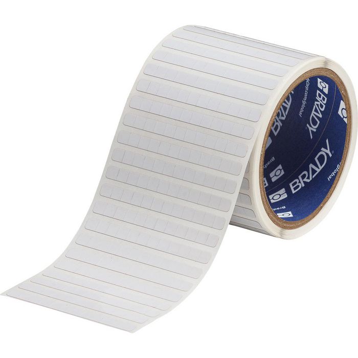 Brady 76 mm Core Glossy White 2 mil Polyimide Circuit Board Labels - W126061146