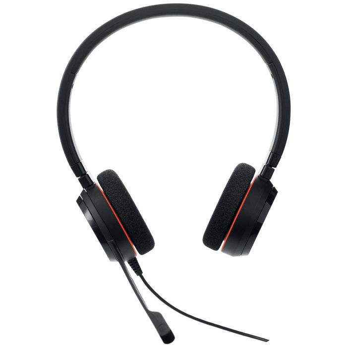 Jabra Corded stereo headset f/ VoIP softphone, USB - W124881540