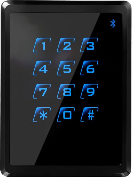 Vanderbilt BLUE-B Bluetooth Reader, Wiegand,Keypad - W125656160