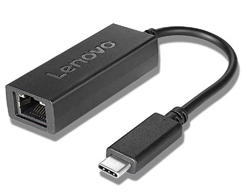 Lenovo USB C, RJ-45, Black - W124722577