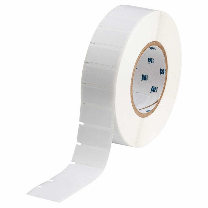 Brady 76 mm Core Self-Laminating Vinyl Wire and Cable White Labels - W126063363