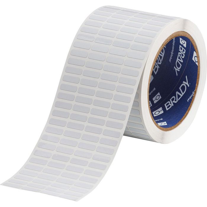 Brady 76 mm Core Glossy White 2 mil Polyimide Circuit Board Labels - W126061885