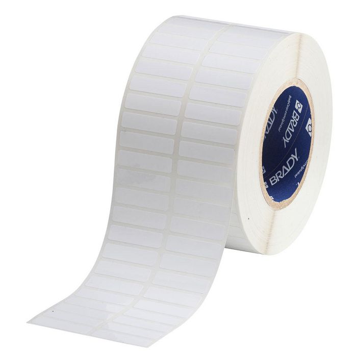 Brady 76 mm Core High Adhesion Glossy Polyester with Acrylic Adhesive Labels - W126064393