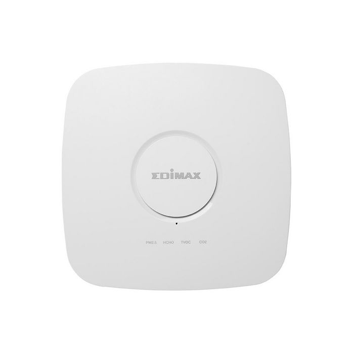 Edimax 7-in-1 Multi-Sensor Indoor Air Quality Detector with PM2.5, PM10, CO2, TVOC, HCHO, Temperature and Humidity Sensors - W126087968