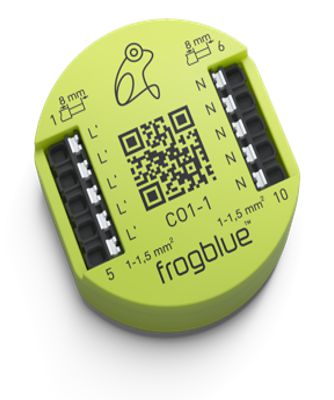 frogblue frogConnect1-1, Conforms to IP20, 0.15 μF, AC 110–240 V, 50 / 60 Hz - W125864036