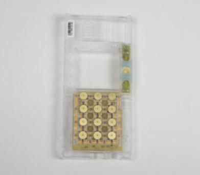 2N Plastic front cover for 3 button version with keypad - W124438768