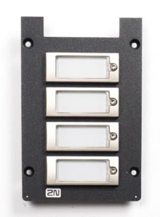 2N Front panel with 4 buttons - W125038734