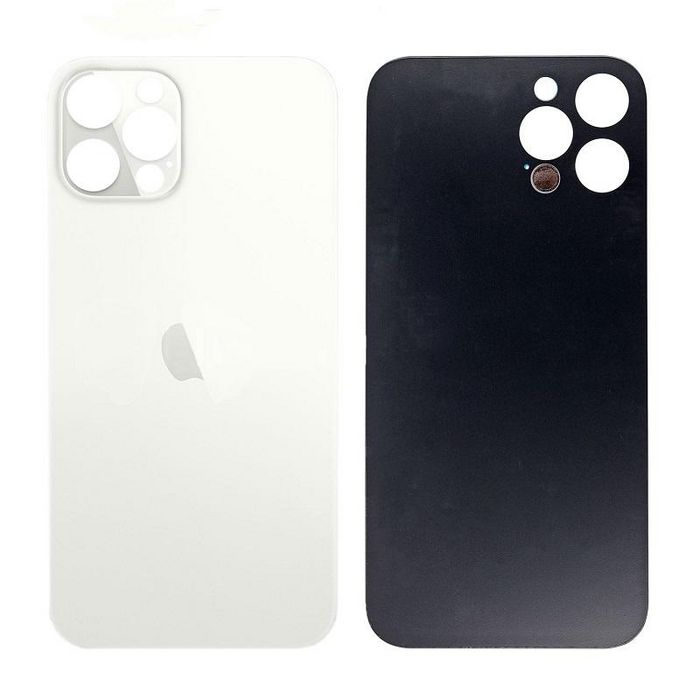CoreParts Apple iPhone 12 Pro Back Glass Cover - Silver - W126087313