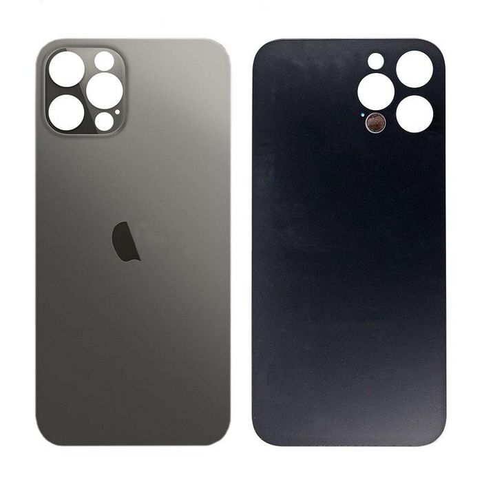 CoreParts Apple iPhone 12 Pro Back Glass Cover - Graphite - W126087312