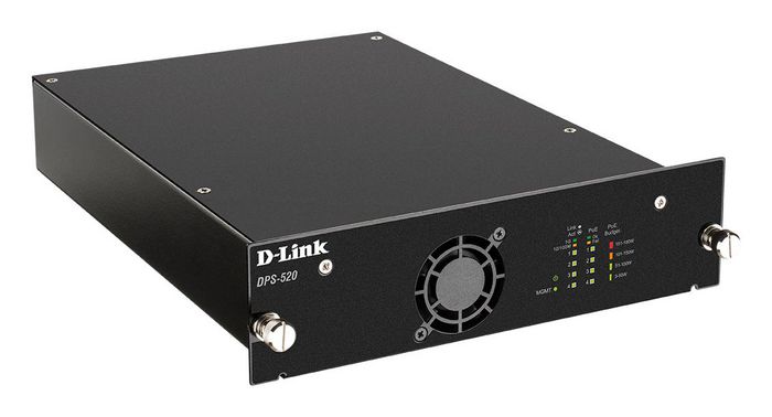 D-Link Unité d'alimentation redondante PoE DPS‑520 - W126079106