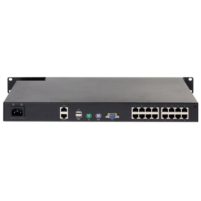 APC KVM 2G, Digital/IP, 1 Remote/1 Local User, 16 Ports with Virtual Media - FIPS 140-2 - W126090349