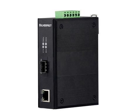 Silvernet 4Gbps, 1x 10/100/1000Base-T, 1x 1000Base-FX, PoE+, IP-40 - W126091856
