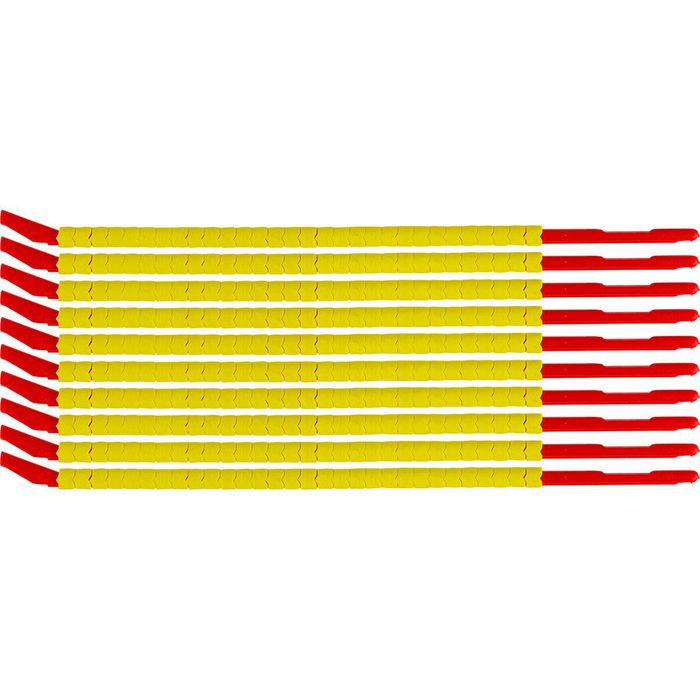 Brady Nylon, Yellow, 2.8 - 3.3 mm, 300 Sleeve - W126057058