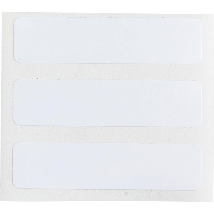 Brady B33 Series White Polyester with Permanent Acrylic Adhesive Labels, 2500 Labels, Gloss, White - W126063979