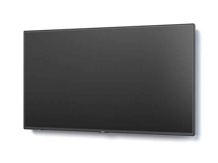NEC LCD 49" Message Advanced Large Format Display, 3840 x 2160 px, 500 cd/m², 16:9, 178°/178°, HDMI, DisplayPort, USB, RJ-45, 102 kWh, G - W125922135