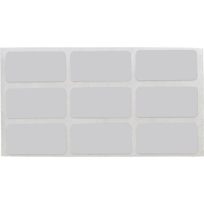 Brady 3" Core Matte Silver Polyester with Rubber Adhesive Labels - W126063719