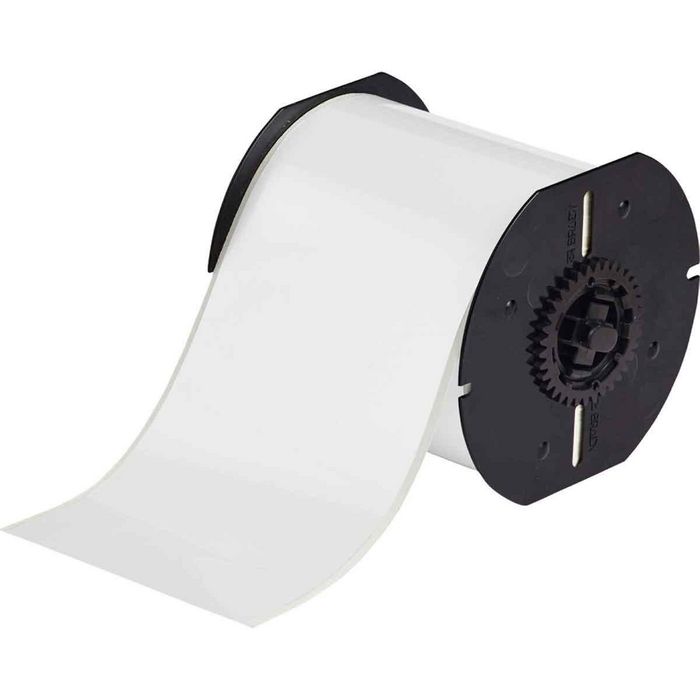 Brady White Paper tape for BBP35/BBP37/S3xxx/i3300 printers 101 mm X 45.70 m - W126064422