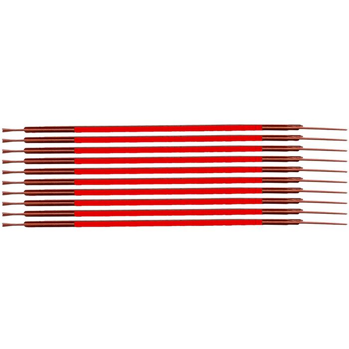 Brady Nylon, Red, 1 - 1.3 mm, 300 Sleeve - W126057042