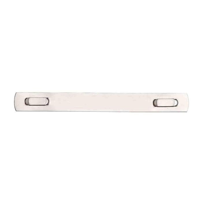 Brady Cable Tags, Stainless Steel, Silver, 100 - W126061262