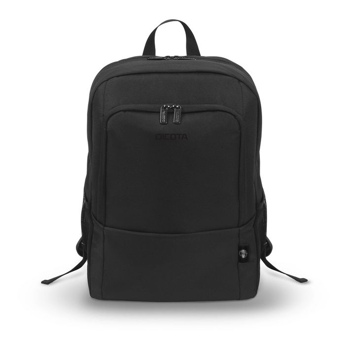 Dicota Eco Backpack BASE, 15 - 17.3", 28 L, 300D rPET Polyester, Black - W126099927