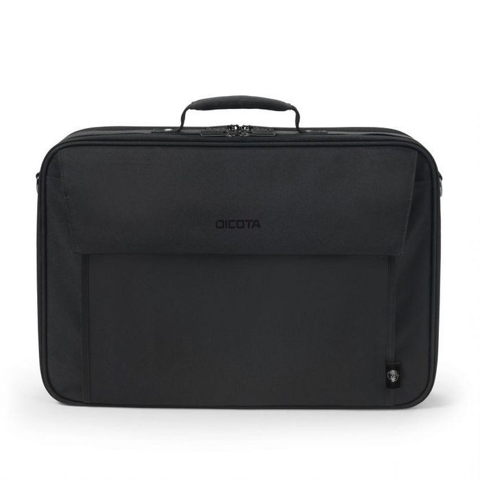 Dicota Eco Multi Plus BASE, 14-15.6", 300D rPET Polyester, Black - W126099925