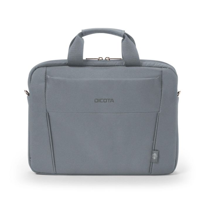 Dicota Eco Slim Case BASE, 13-14.1", 300D rPET Polyester, Grey - W126099938
