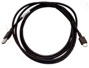 Zebra USB-C to USB-A Cable for Cradles, 2.13m, Black color - W126100382