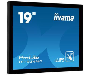 iiyama Open Frame, 19", 1280 x 1024, IPS, 350 cd/m², 14ms, VGA, HDMI, DisplayPort, IP65, 416 x 344 x 46.5 mm, 4.4kg - W126103746