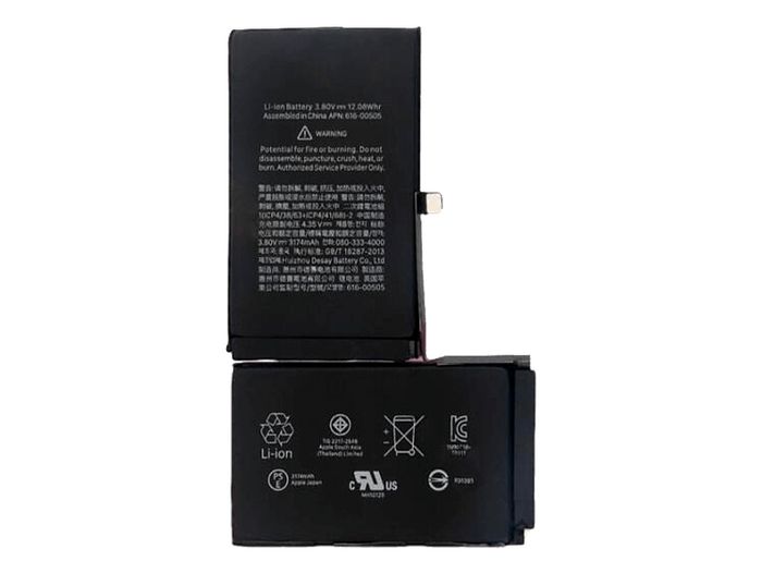 CoreParts Battery for iPhone Xs Max 11.78Wh Li-ion 3.8V 3100mAh, - W125064173