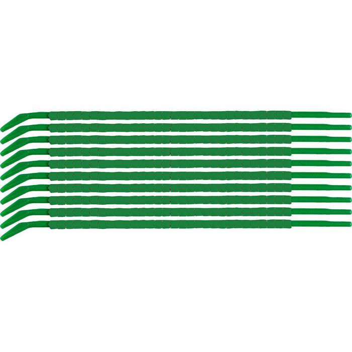 Brady Clip Sleeve Wire Markers Size 09, Nylon, Black on White, 2.50 mm - 3.00 mm - W126057046