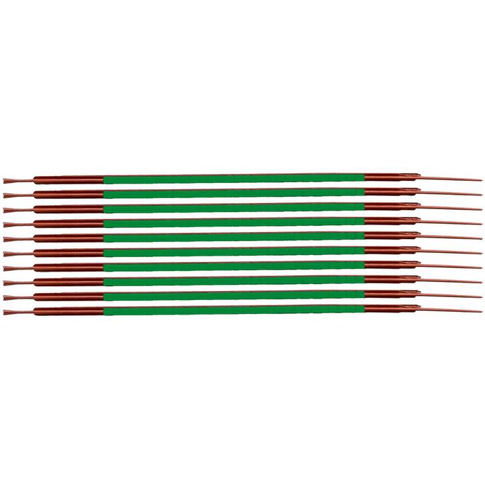 Brady Clip Sleeve Wire Markers Size 03, Nylon, Black on White, 1.00 mm - 1.30 mm - W126056615