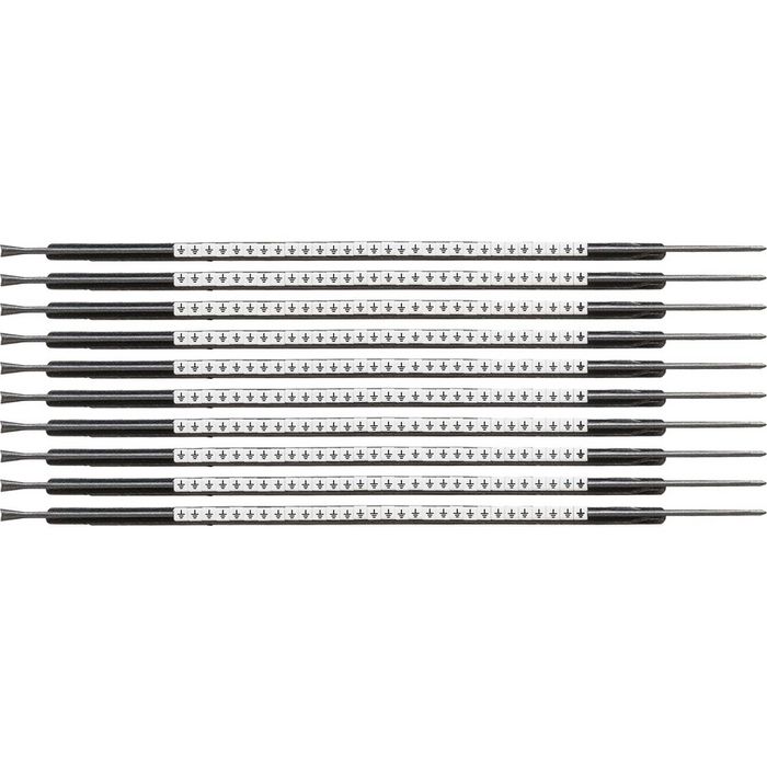 Brady Clip Sleeve Wire Markers Size 05, Nylon, Black on White, 1.40 mm - 1.80 mm - W126057158