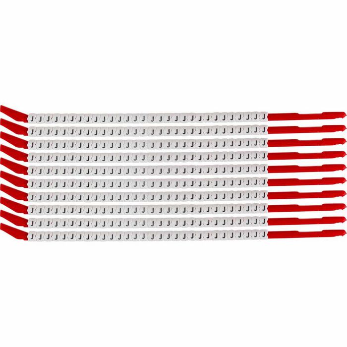 Brady ClipSleeve Wire Markers Size 10 - W126057530