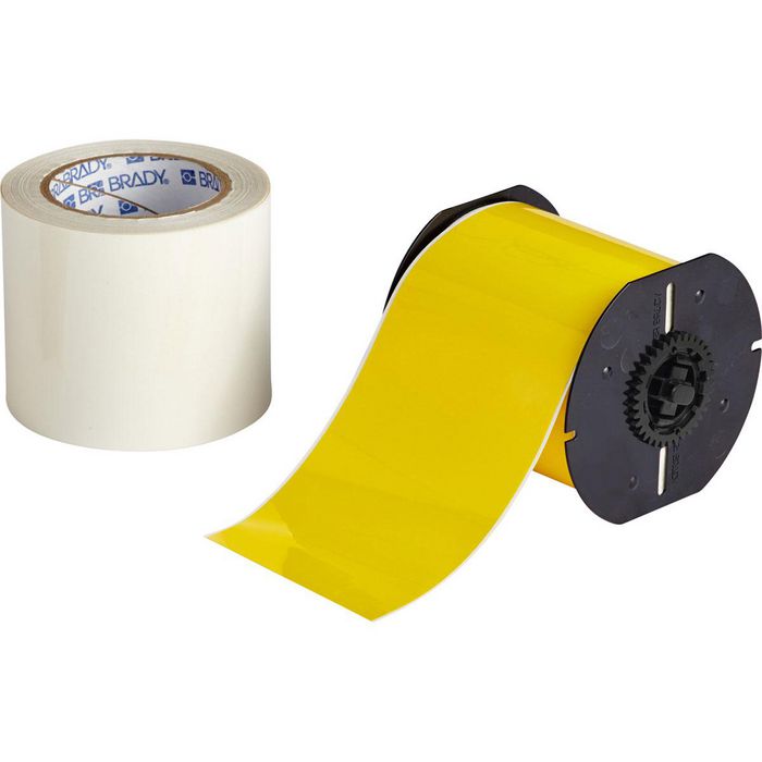 Brady Yellow Toughstripe floor tape for BBP35/BBP37/S3xxx/i3300 printers 101 mm X 30.40 m - W126065562