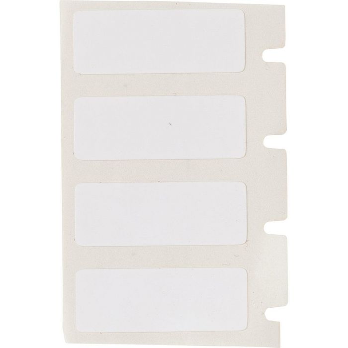 Brady Matte White Ultra Aggressive Polyester General Identification Labels, 500 Labels - W126057620