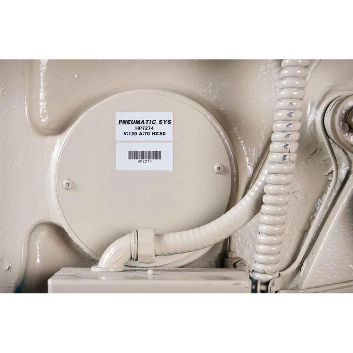 Brady BMP71 BMP61 M611 TLS 2200 Glossy White Polyester Asset and Equipment Tracking Labels, 750 Labels - W126057856