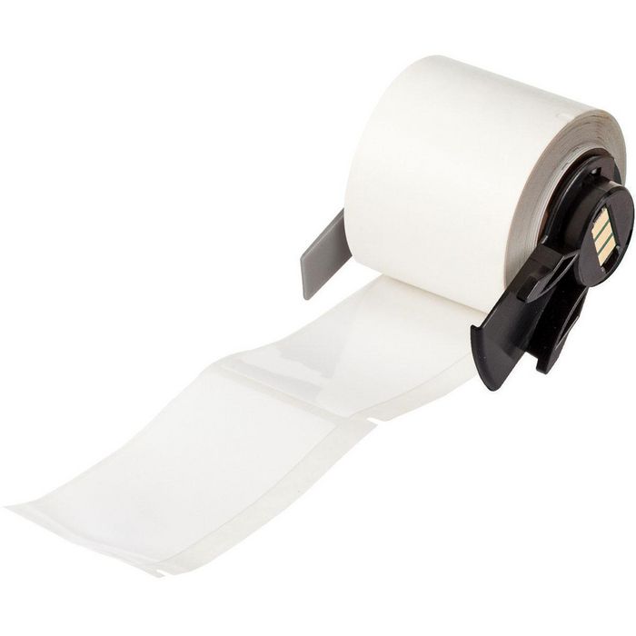 Brady Glossy White Polyester Asset and Equipment Tracking Labels, 100 labels - W126060089