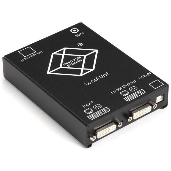 Black Box DVI CATx KVM Extender, USB, Transmitter, 400ft Max, 1920 x 1200 @ 60 Hz - W126112728