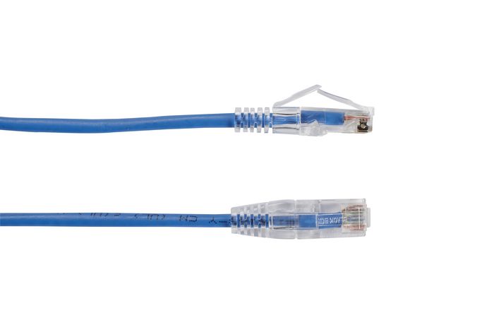 Black Box Slim-Net Low-Profile CAT6A 500-MHz Ethernet Patch Cable - Snagless, Unshielded (UTP) - W126114175